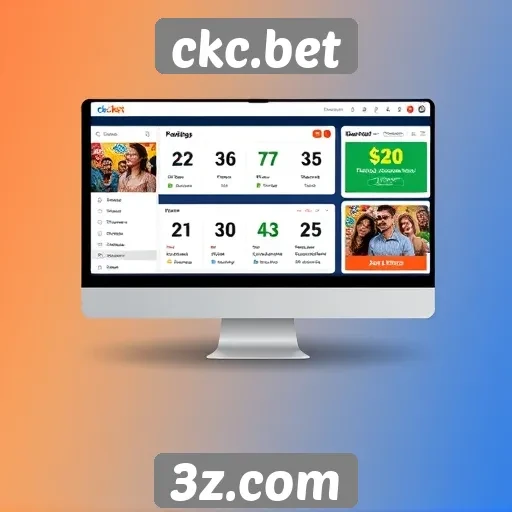 Revisão da interface gráfica do site ckc.bet