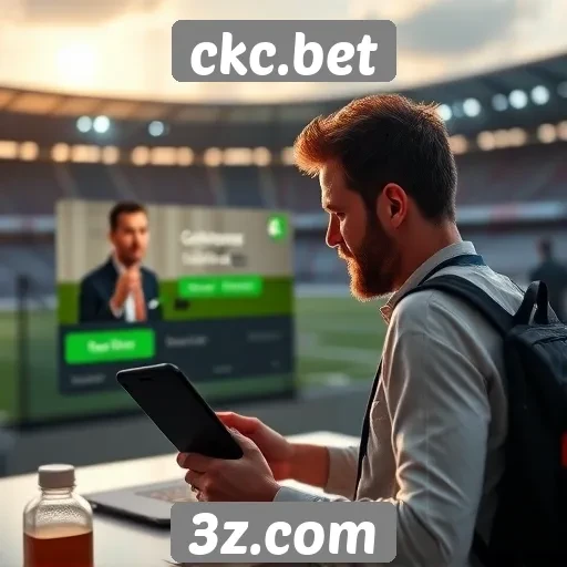 Experiência do usuário no site ckc.bet